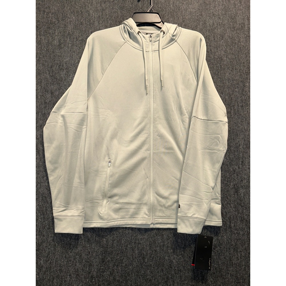 Layer 8 Full Zip Hoodie Mens M Forest Fog NEW Qwick-Dry Performance L44558